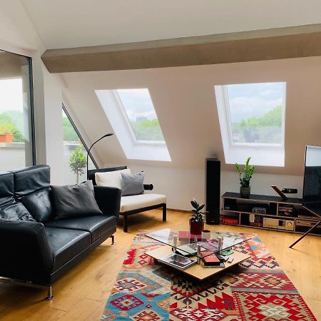 ハノーファーExklusives Penthouse Im Ehemaligen Bunkerアパートメント エクステリア 写真