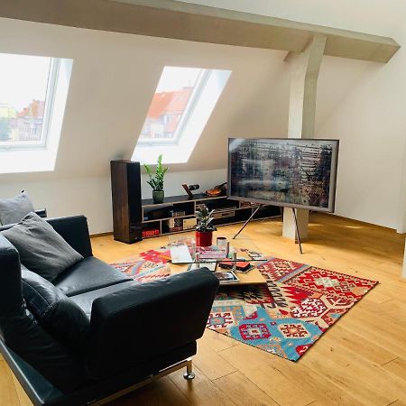 ハノーファーExklusives Penthouse Im Ehemaligen Bunkerアパートメント エクステリア 写真