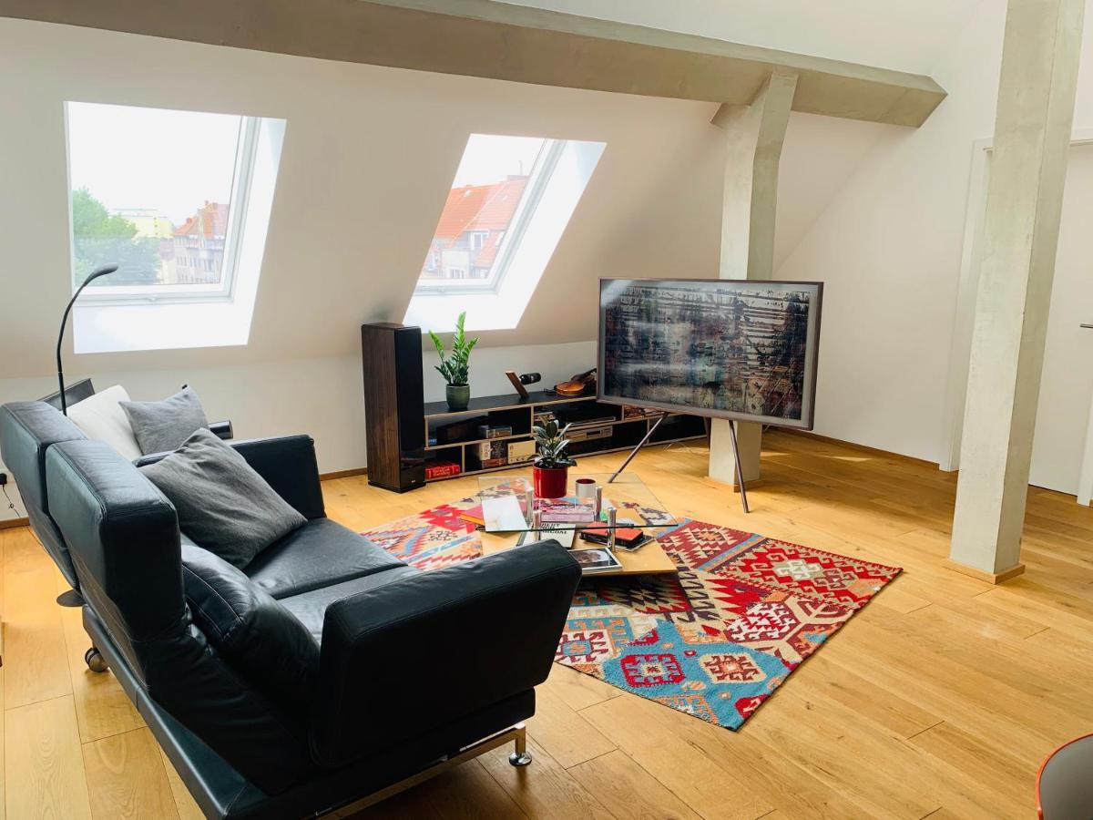 ハノーファーExklusives Penthouse Im Ehemaligen Bunkerアパートメント エクステリア 写真